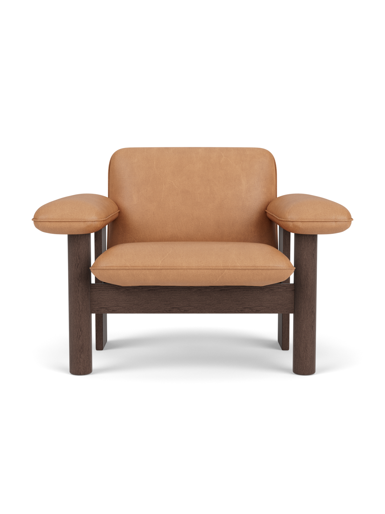 Brasilia Lounge Chair, Low Back, Textile