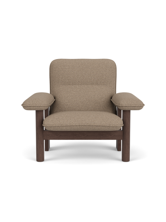 Brasilia Lounge Chair, High Back, Textile