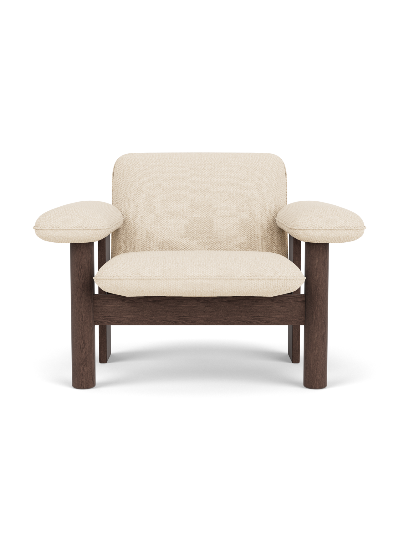 Brasilia Lounge Chair, Low Back, Textile