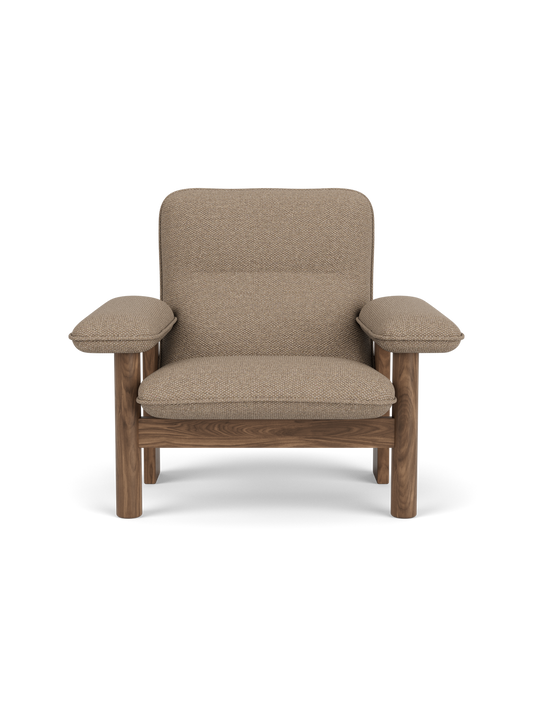 Brasilia Lounge Chair, High Back, Textile