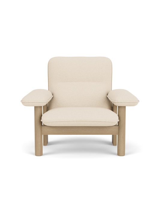 Brasilia Lounge Chair, High Back, Textile