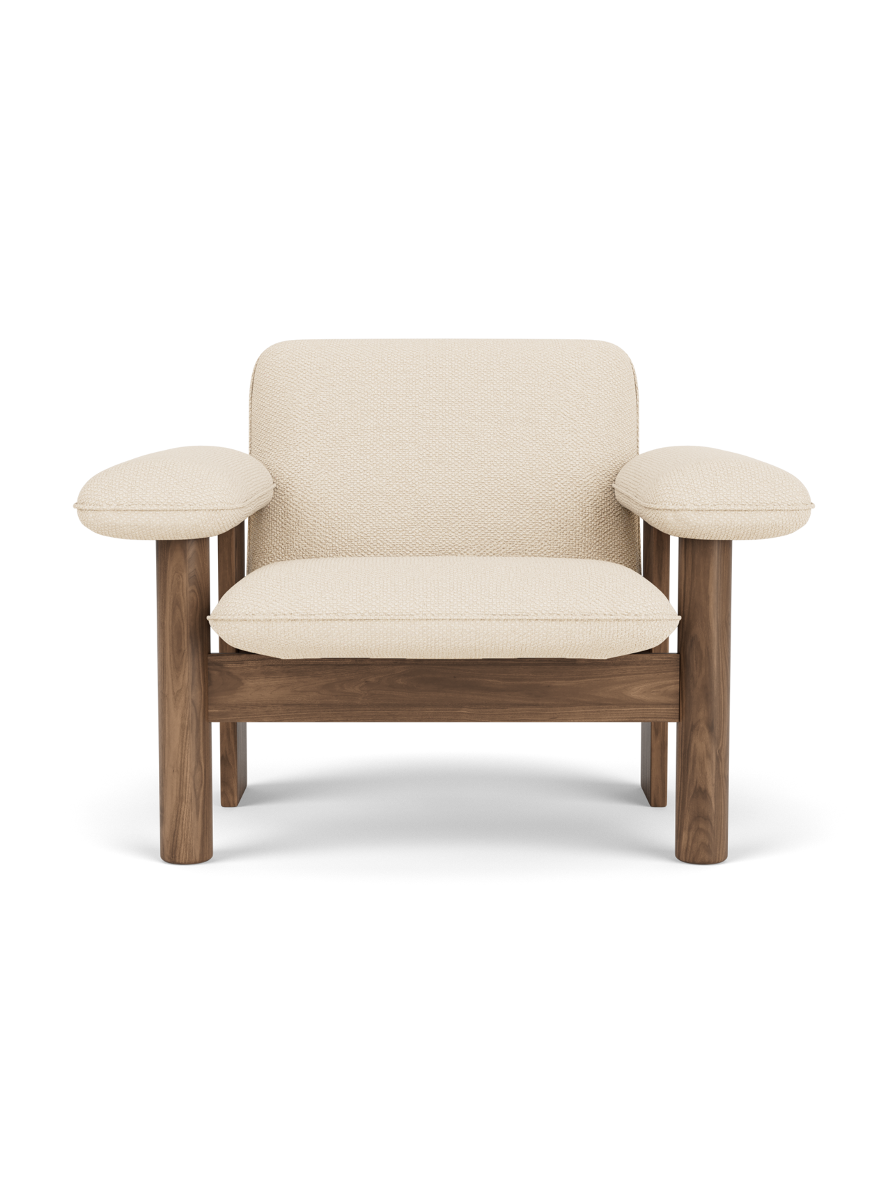 Brasilia Lounge Chair, Low Back, Textile