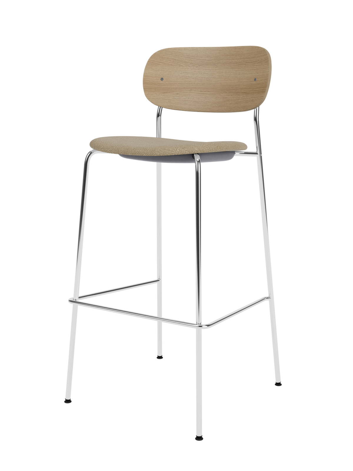 Co Bar Chair, Seat Upholstered