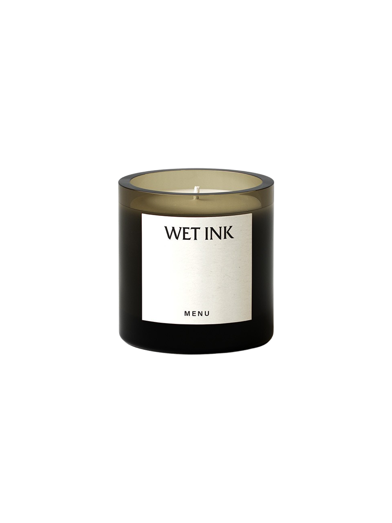 Olfacte Scented Candle, Wet Ink