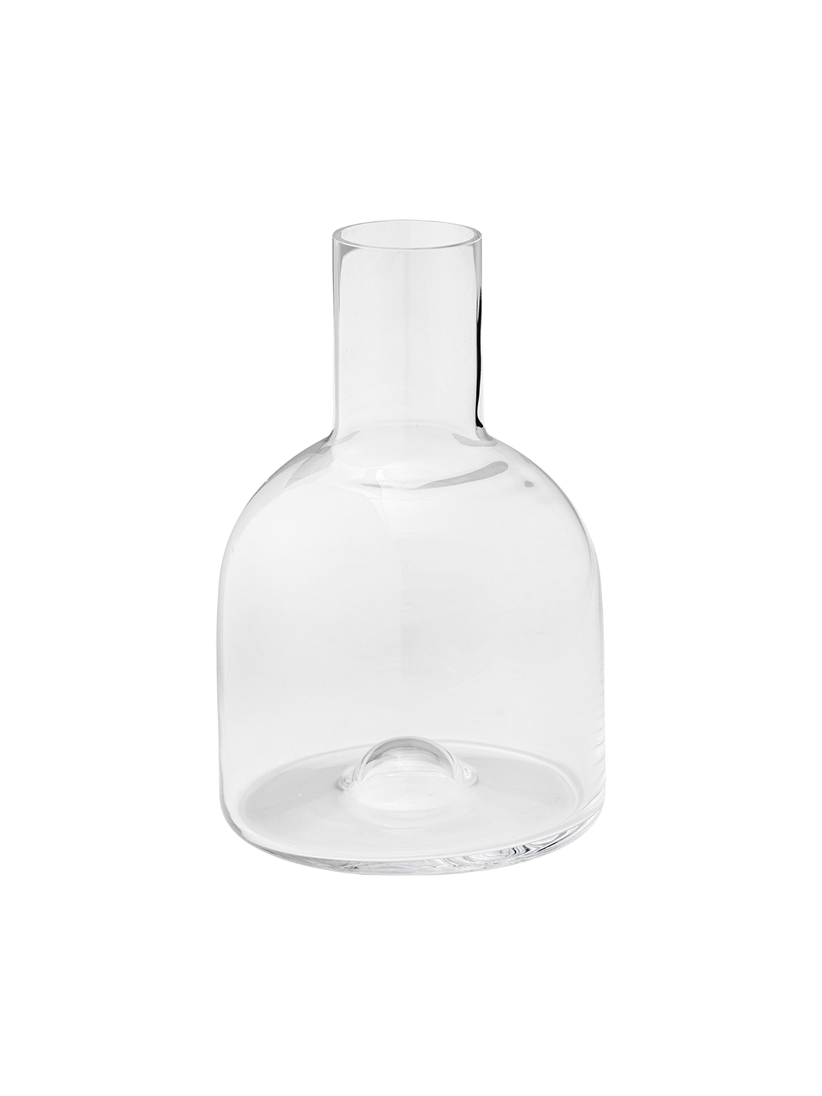 Bottle Carafe, 1.4L, Clear Glass