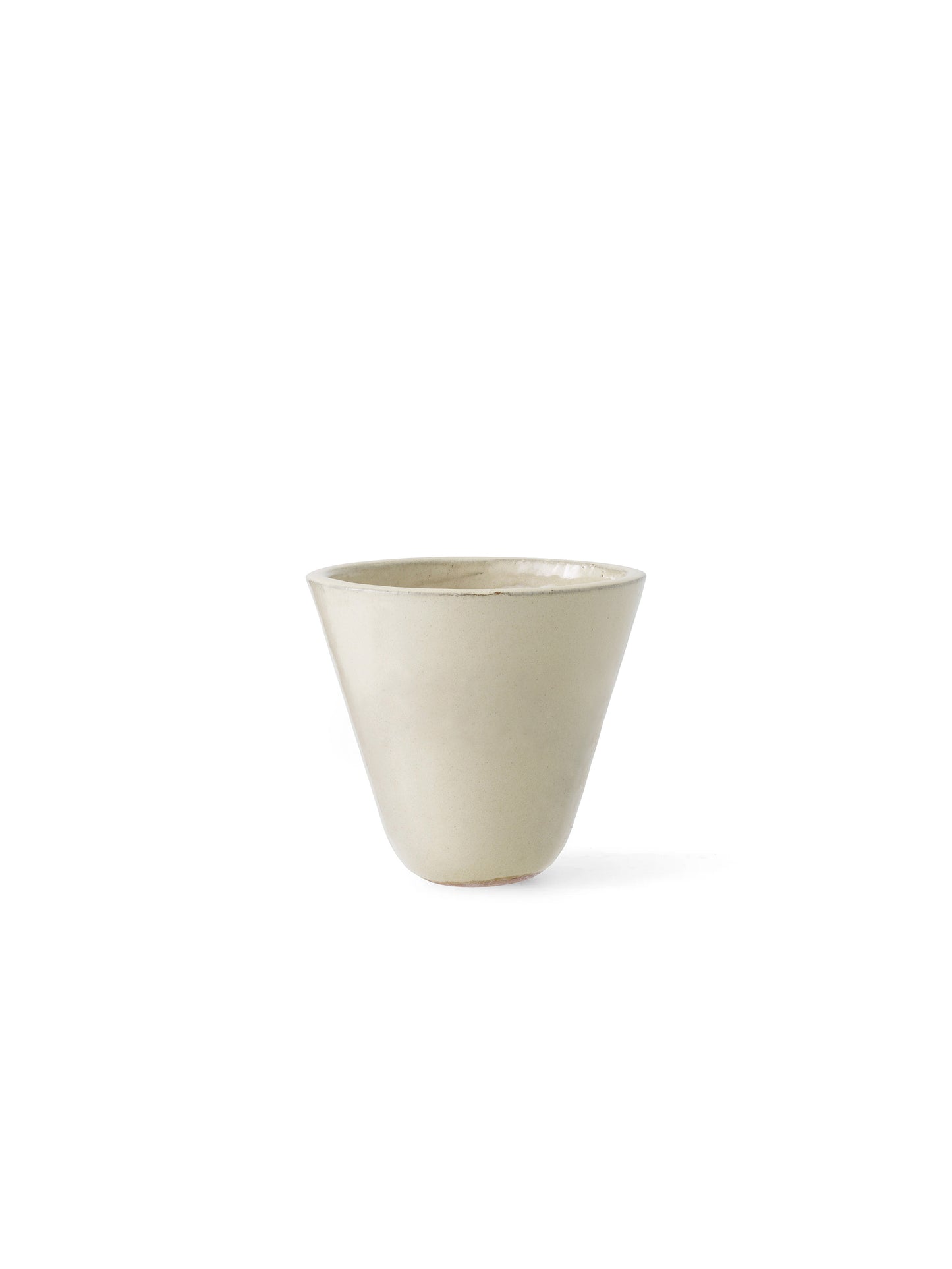 Daiza Plant Pot, H23/Ø25, Ivory