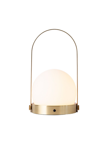Carrie Table Lamp, Portable, Brass