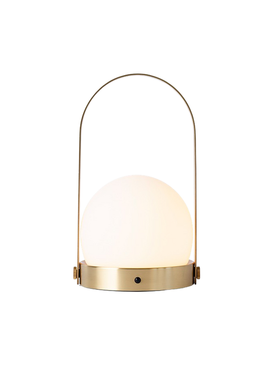 Carrie Table Lamp, Portable, Brass