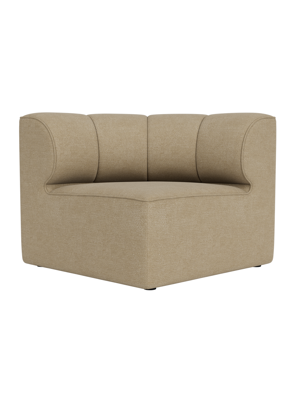 Eave Seamline Modular Sofa, 86, Concave, Corner