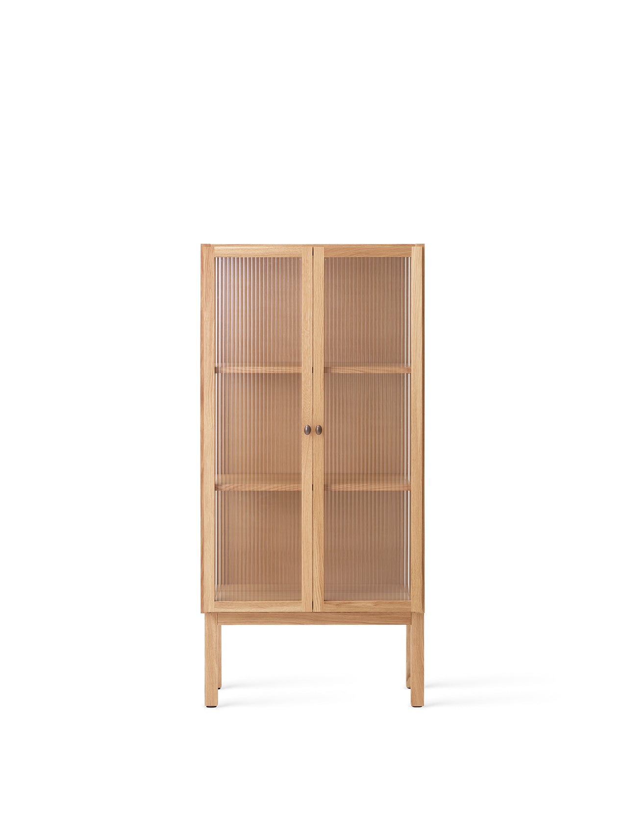 Curiosity Cabinet | Elegant oak cabinet by Mentze Ottenstein