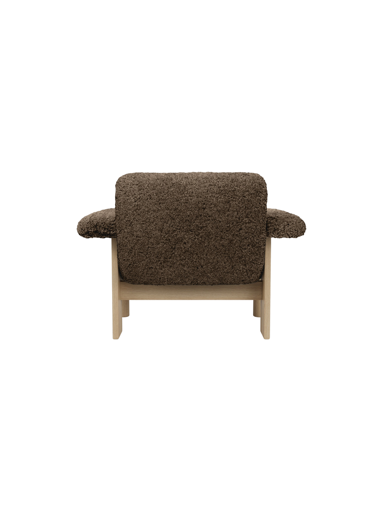 Brasilia Lounge Chair, Low Back, Sheepskin