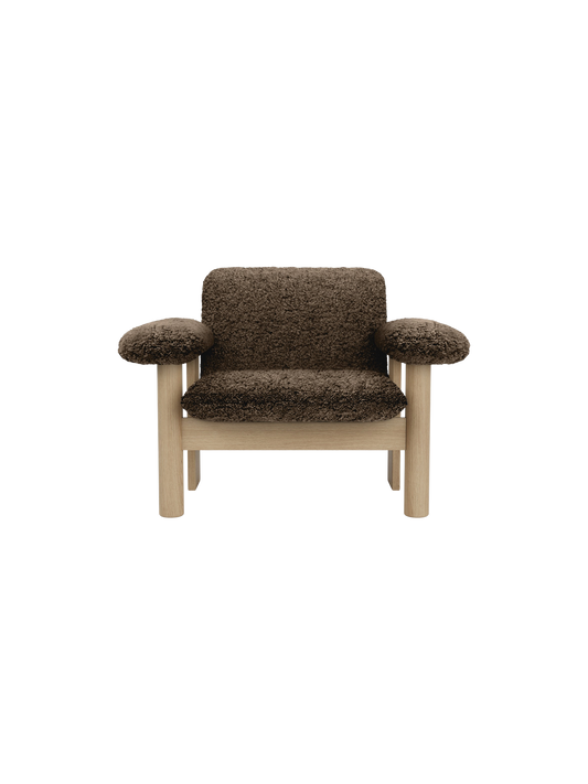 Brasilia Lounge Chair, Low Back, Sheepskin