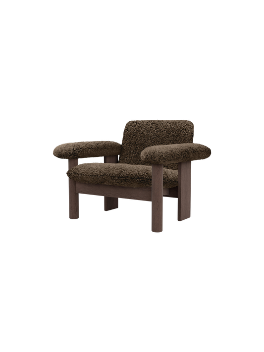 Brasilia Lounge Chair, Low Back, Sheepskin