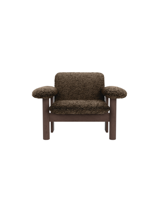Brasilia Lounge Chair, Low Back, Sheepskin