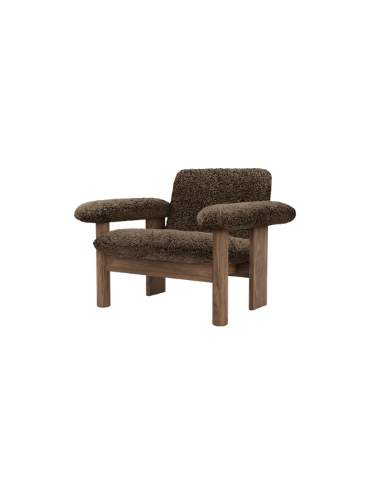 Brasilia Lounge Chair, Low Back, Sheepskin