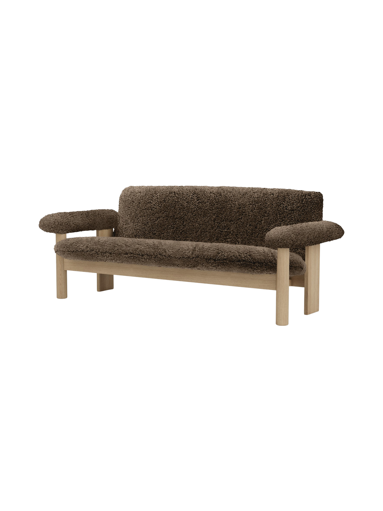 Brasilia Sofa, Sheepskin