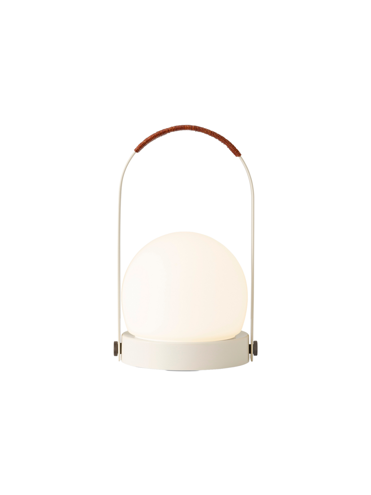 Carrie Table Lamp, Portable, Leather Handle