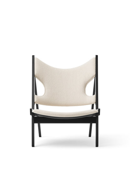 Knitting Lounge Chair, Black Oak