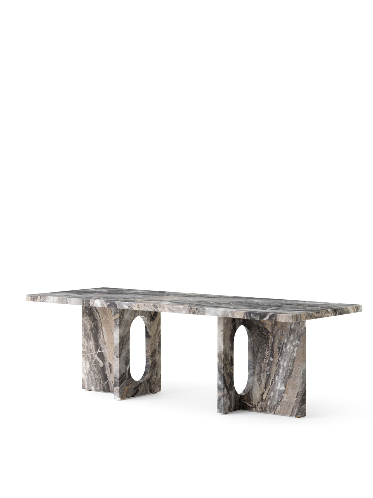 Androgyne Lounge Table, Stone/Marble