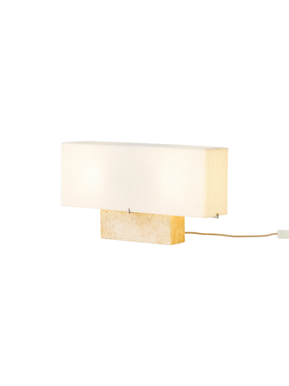 Nonna Table Lamp, Travertine