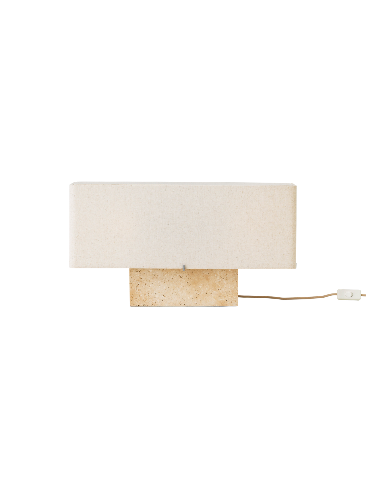 Nonna Table Lamp, Travertine