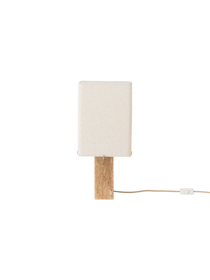 Nonna Table Lamp, Travertine