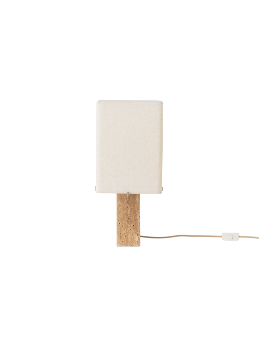Nonna Table Lamp, Travertine