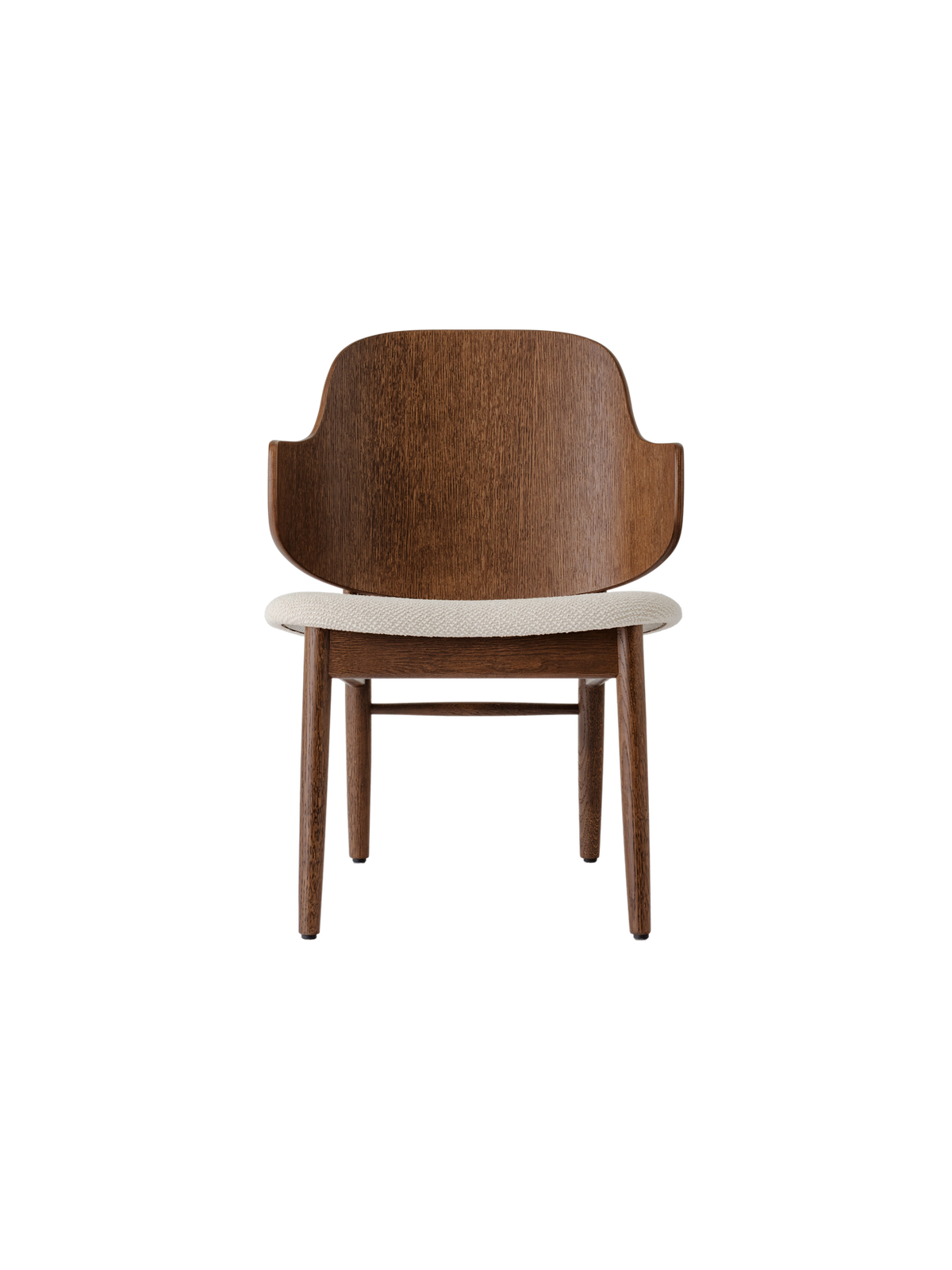 The Penguin Wooden Lounge Chair, Upholstered