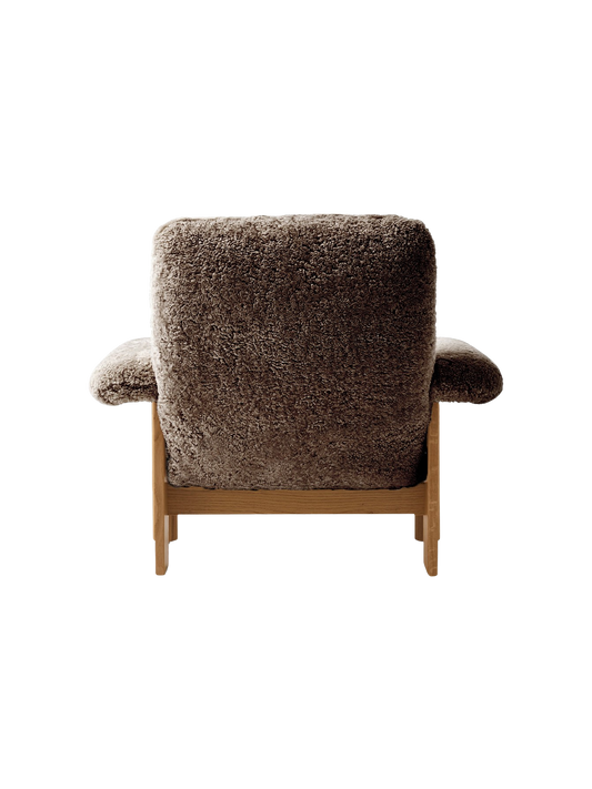 Brasilia Lounge Chair, High Back, Sheepskin