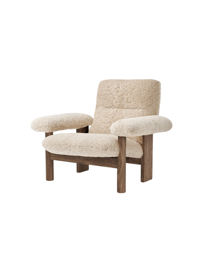 Brasilia Lounge Chair, High Back, Sheepskin
