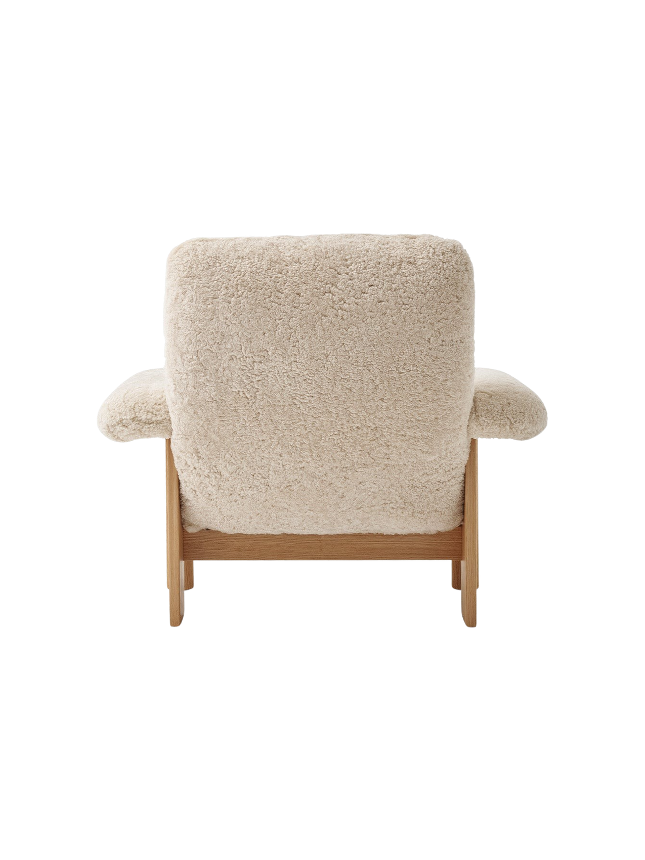 Brasilia Lounge Chair, High Back, Sheepskin