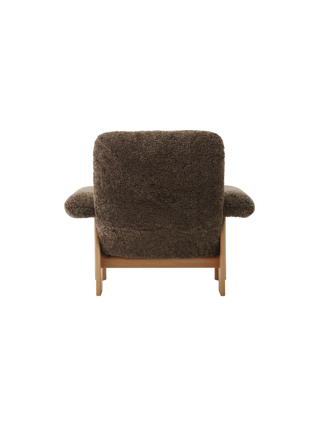 Brasilia Lounge Chair, High Back, Sheepskin