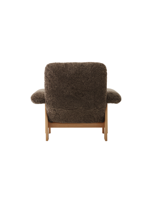 Brasilia Lounge Chair, High Back, Sheepskin