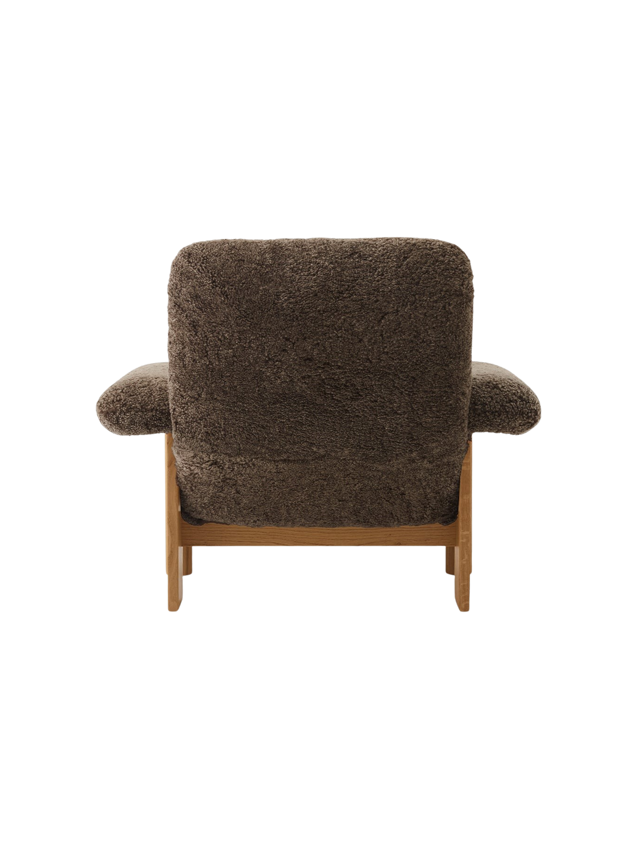 Brasilia Lounge Chair, High Back, Sheepskin