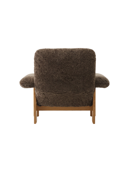 Brasilia Lounge Chair, High Back, Sheepskin