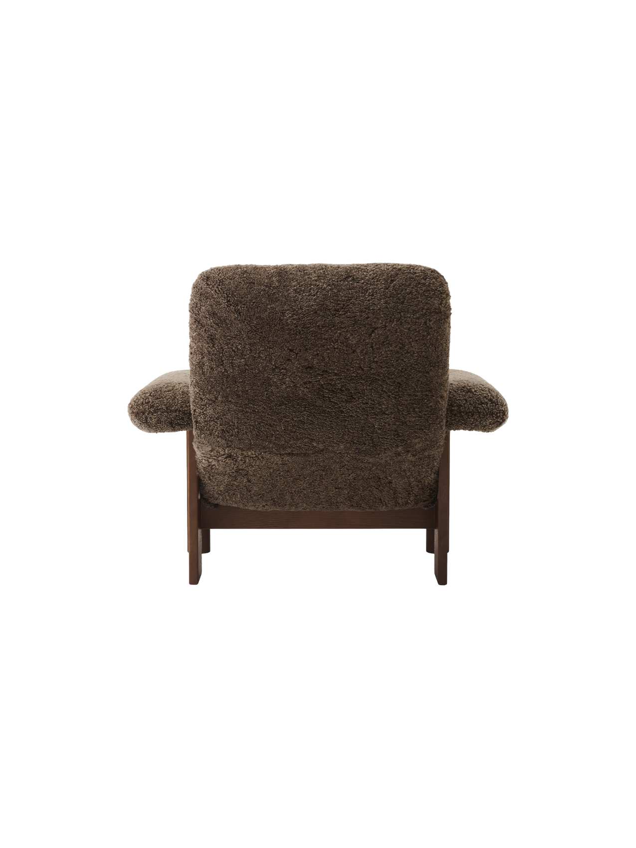 Brasilia Lounge Chair, High Back, Sheepskin