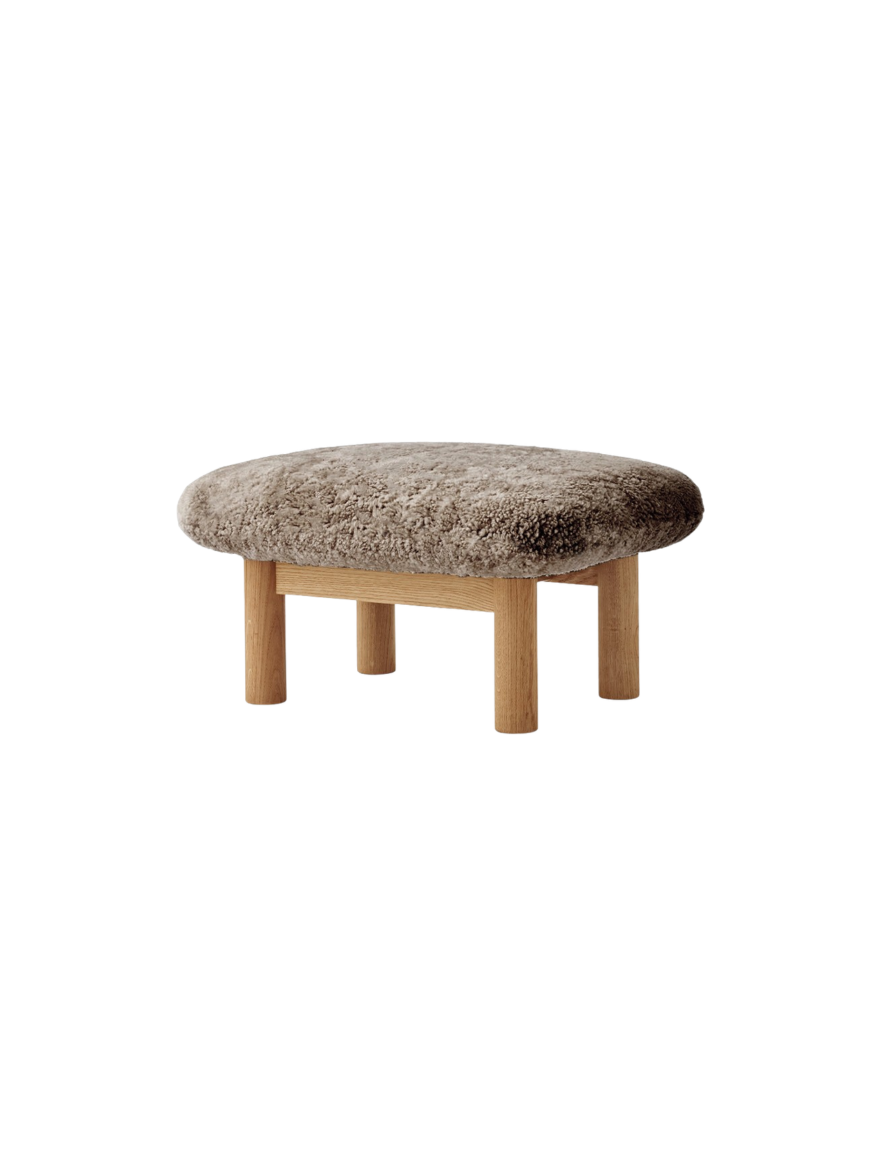 Brasilia Ottoman, Sheepskin