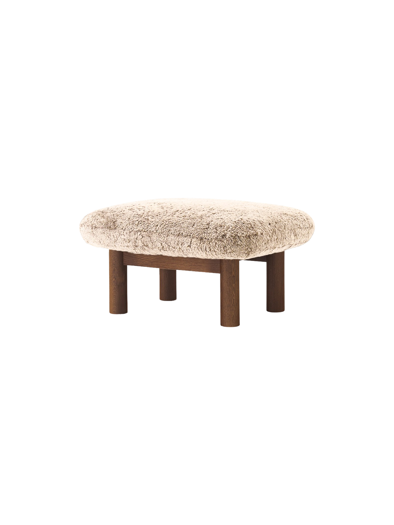 Brasilia Ottoman, Sheepskin