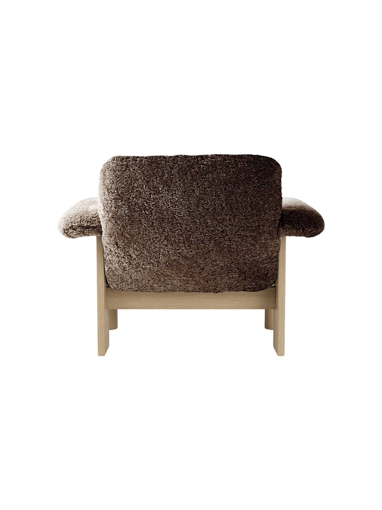 Brasilia Lounge Chair, Low Back, Sheepskin