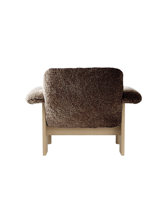 Brasilia Lounge Chair, Low Back, Sheepskin