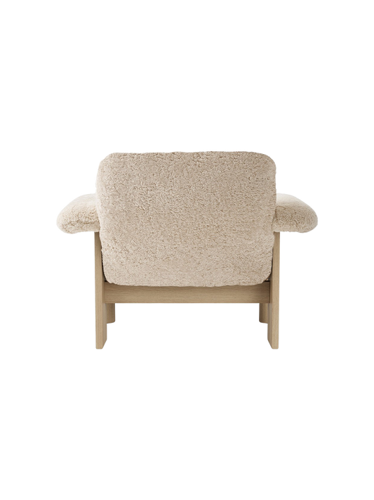 Brasilia Lounge Chair, Low Back, Sheepskin