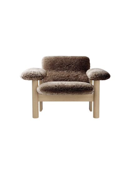Brasilia Lounge Chair, Low Back, Sheepskin
