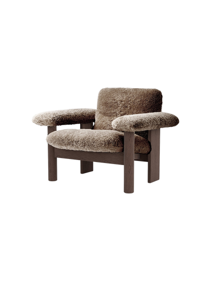 Brasilia Lounge Chair, Low Back, Sheepskin