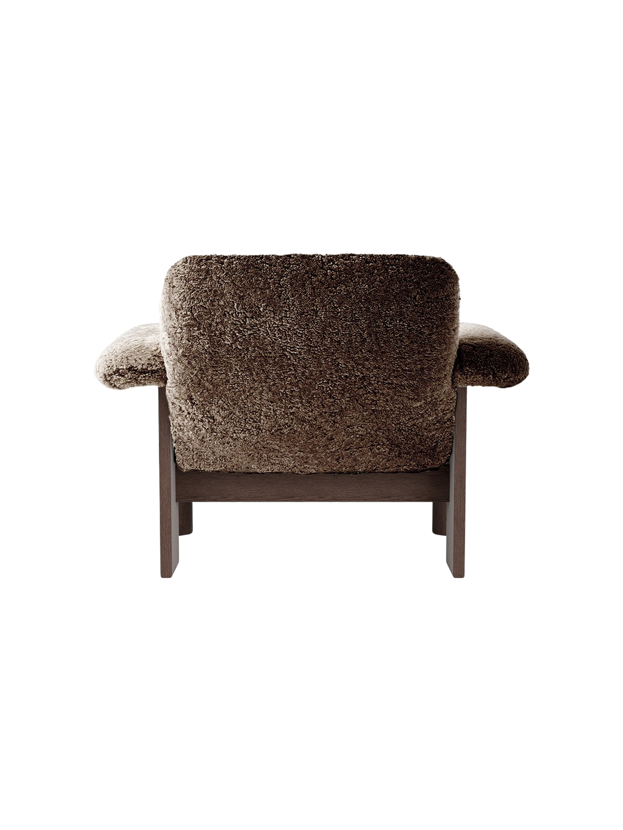 Brasilia Lounge Chair, Low Back, Sheepskin