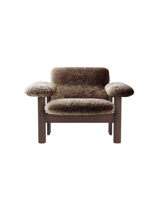 Brasilia Lounge Chair, Low Back, Sheepskin