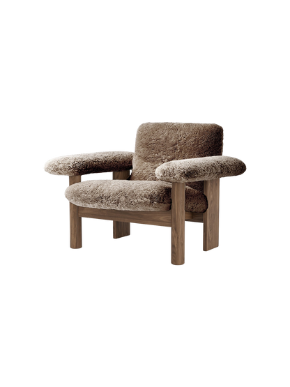 Brasilia Lounge Chair, Low Back, Sheepskin