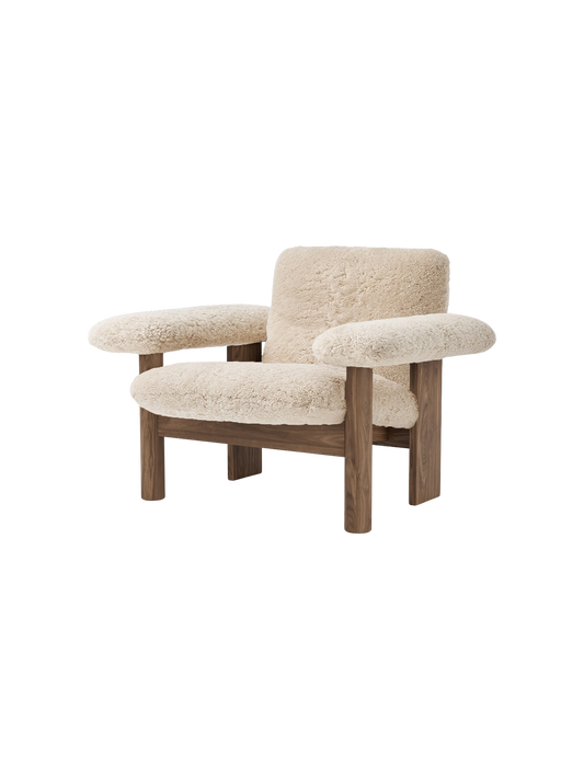 Brasilia Lounge Chair, Low Back, Sheepskin