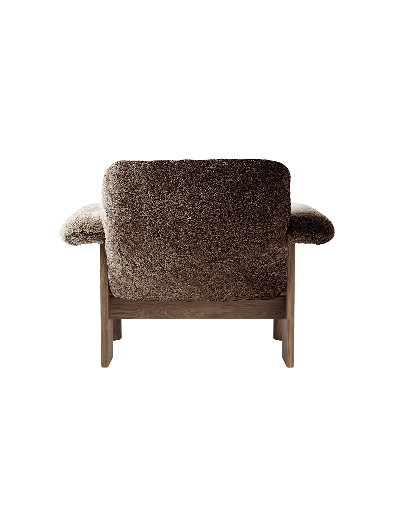 Brasilia Lounge Chair, Low Back, Sheepskin