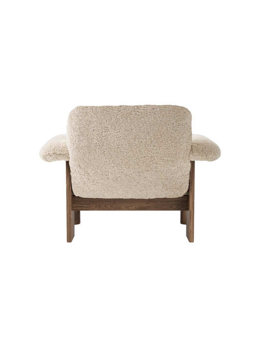 Brasilia Lounge Chair, Low Back, Sheepskin
