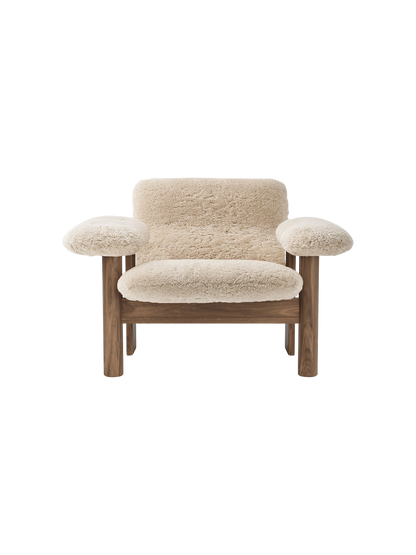 Brasilia Lounge Chair, Low Back, Sheepskin